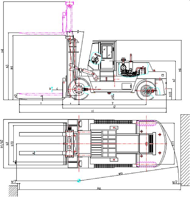 13.5 Ton Forklift