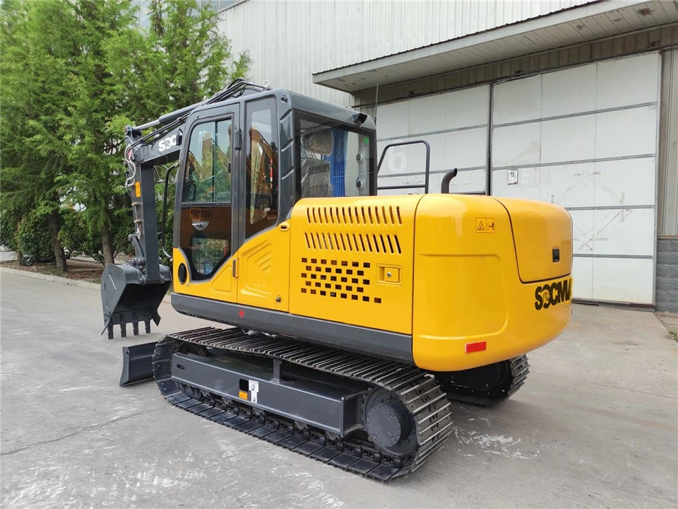 8ton 8000KG Crawler Mini Excavator Small Digger With Attachment For Sale