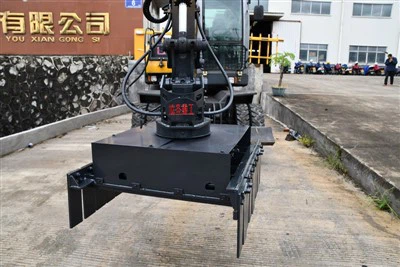 360-หัวคีบอิฐควบคุมด้วยไฟฟ้าไฮดรอลิกระดับ