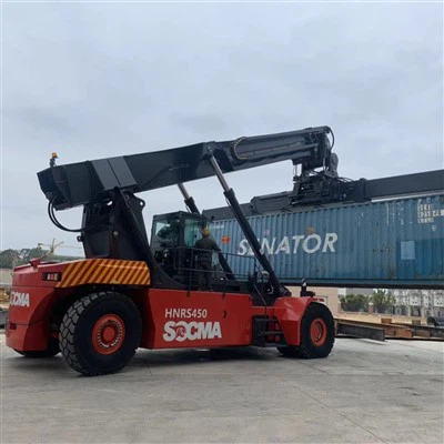 วงเล็บ 906432308 ชิ้นส่วนอะไหล่ OEM สำหรับคอนเทนเนอร์ Linde 45 ตัน Reach Stacker