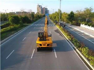 รถขุดไฟฟ้า 13 ตัน HNE120W-EL รถขุดล้อยาง