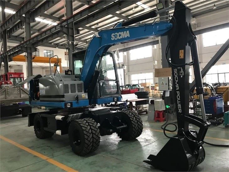 9 TON ELECTRIC WHEEL EXCAVATOR