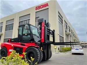 SOCMA 18ton แบตเตอรี่ลิเธียมรถยกไฟฟ้า